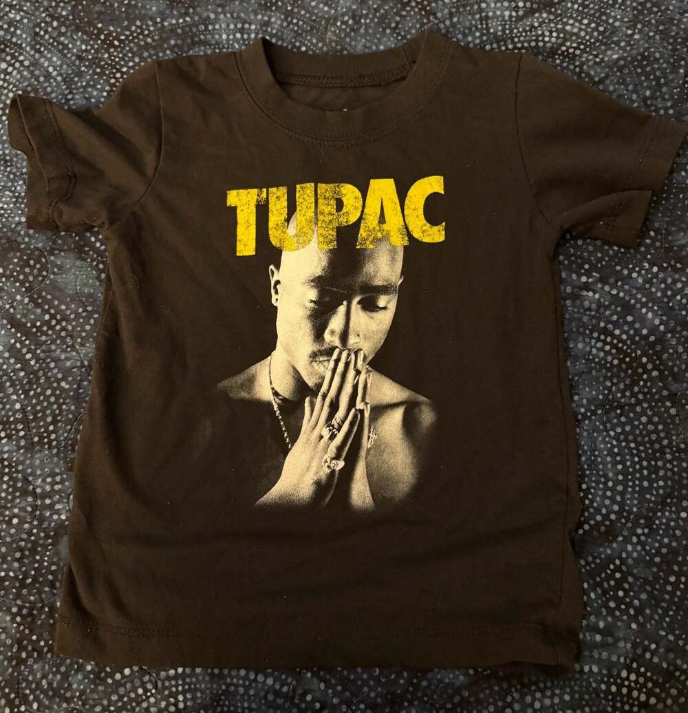2Pac Tupac Shakur Toddler Graphic T-Shirt